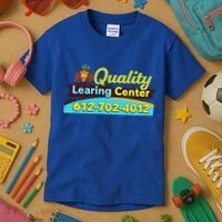 Quality Learing Center Funny Republican Humor Kids T-Shirt thumb 3