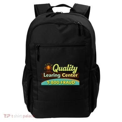 Quality Learing Center Fraud Funny Backpack