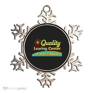 Quality Learing Center Fraud Funny Ornament