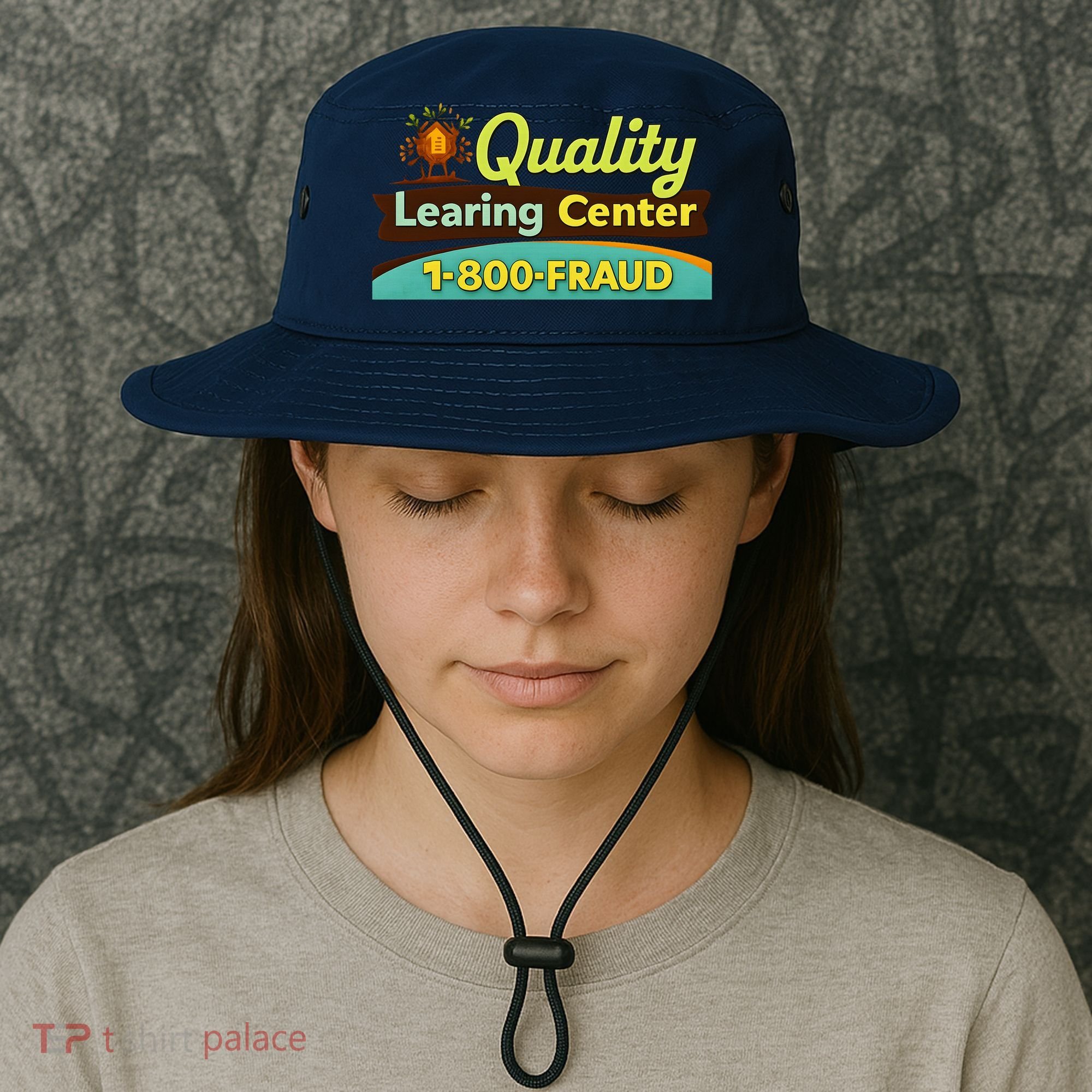 Quality Learing Center Fraud Funny Bucket Hat