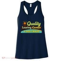 Quality Learing Center Fraud Funny Women's Tank Top thumb 0