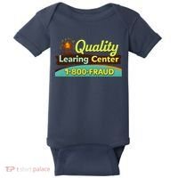 Quality Learing Center Fraud Funny Baby Bodysuit thumb 0