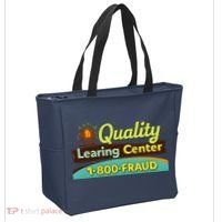 Quality Learing Center Fraud Funny Tote Bag thumb 2