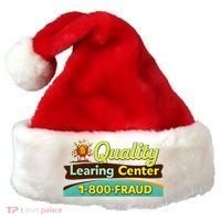 Quality Learing Center Fraud Funny Santa Hat thumb 0