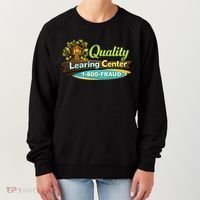 Quality Learing Center 1800 Fraud Funny Women's Sweatshirt thumb 0
