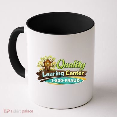Quality Learing Center 1800 Fraud Funny Coffee Mug