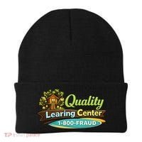 Quality Learing Center 1800 Fraud Funny Beanie thumb 0