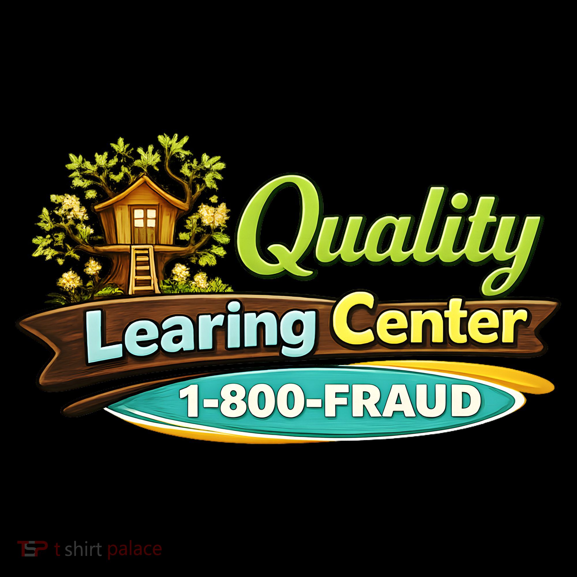 Quality Learing Center 1800 Fraud Funny Women's Hoodie