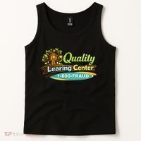 Quality Learing Center 1800 Fraud Funny Tank Top thumb 2