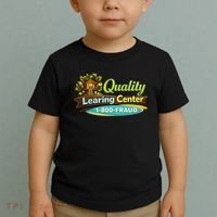 Quality Learing Center 1800 Fraud Funny Toddler T-Shirt thumb 2