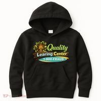 Quality Learing Center 1800 Fraud Funny Kids Hoodie thumb 0