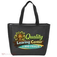 Quality Learing Center 1800 Fraud Funny Tote Bag thumb 0