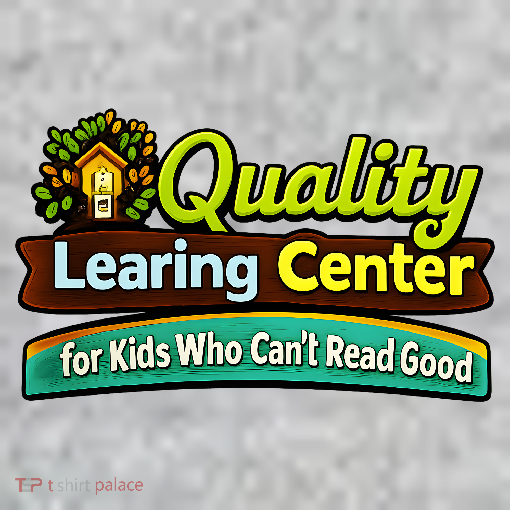 Quality Learing Center For Kids Who Can't Read Good The Baniff Cuffed Pom Beanie