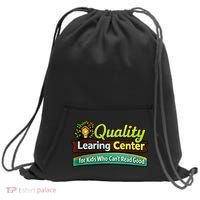 Quality Learing Center For Kids Who Can't Read Good Sweatshirt Cinch Pack Bag thumb 0