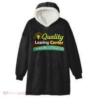 Quality Learing Center For Kids Who Can't Read Good Hooded Wearable Blanket thumb 0