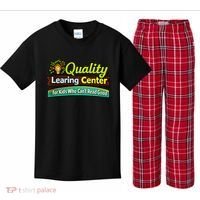 Quality Learing Center For Kids Who Can't Read Good Kids Plaid Pajama Set thumb 0