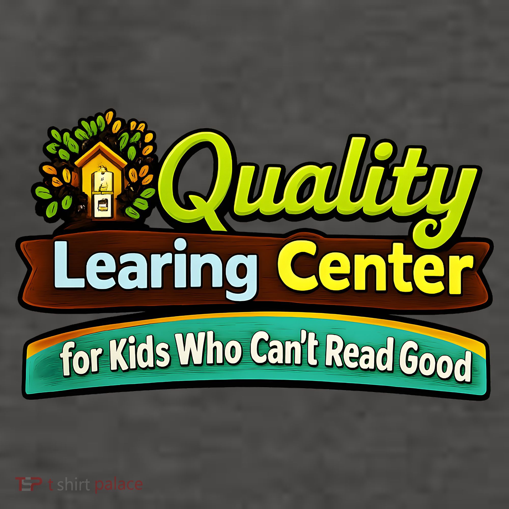 Quality Learing Center For Kids Who Can't Read Good Vector Backpack