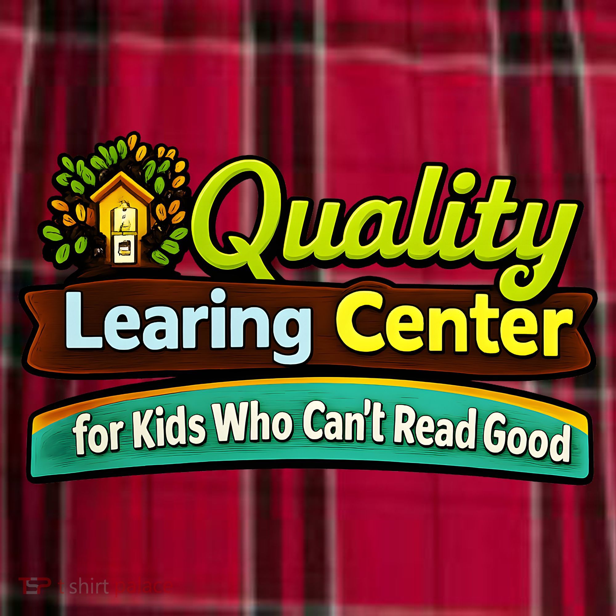 Quality Learing Center For Kids Who Can't Read Good Women's Flannel Plaid Pajama Pants