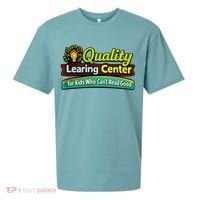 Quality Learing Center For Kids Who Can't Read Good Sueded Cloud Jersey T-Shirt thumb 0