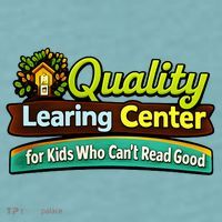 Quality Learing Center For Kids Who Can't Read Good Sueded Cloud Jersey T-Shirt thumb 2