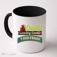 Quality Learing Center 1-800-FRAUD Coffee Mug thumb 0