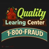 Quality Learing Center 1-800-FRAUD Toddler Hoodie thumb 2