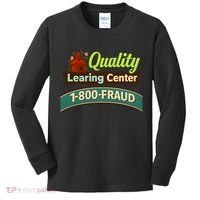 Quality Learing Center 1-800-FRAUD Kids Long Sleeve Shirt thumb 0
