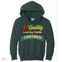 Quality Learing Center 1-800-FRAUD Kids Hoodie thumb 0