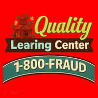 Quality Learing Center 1-800-FRAUD Santa Hat thumb 1