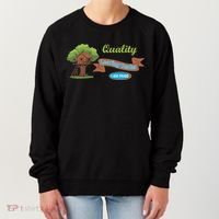 Quality Learing Center 1-800-FRAUD Funny Political Women's Sweatshirt thumb 0