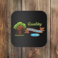 Quality Learing Center 1-800-FRAUD Funny Political Coaster thumb 0