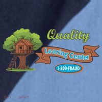 Quality Learing Center 1-800-FRAUD Funny Political Raglan Baseball Sleeve Shirt thumb 2