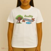 Quality Learing Center 1-800-FRAUD Funny Political T-Shirt thumb 4