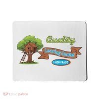 Quality Learing Center 1-800-FRAUD Funny Political Mousepad thumb 0