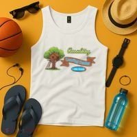 Quality Learing Center 1-800-FRAUD Funny Political Tank Top thumb 4