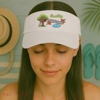 Quality Learing Center 1-800-FRAUD Funny Political Visor thumb 2