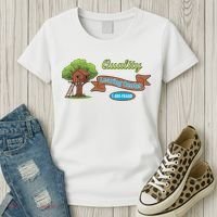 Quality Learing Center 1-800-FRAUD Funny Political Women's T-Shirt thumb 3
