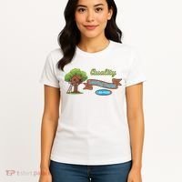 Quality Learing Center 1-800-FRAUD Funny Political Women's T-Shirt thumb 4