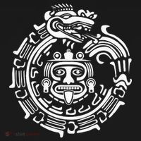 Quetzalcoatl Maya Aztec Ancient Symbol Coaster thumb 2