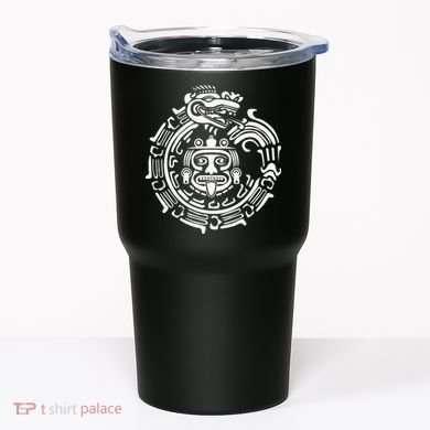 Quetzalcoatl Maya Aztec Ancient Symbol Tumbler