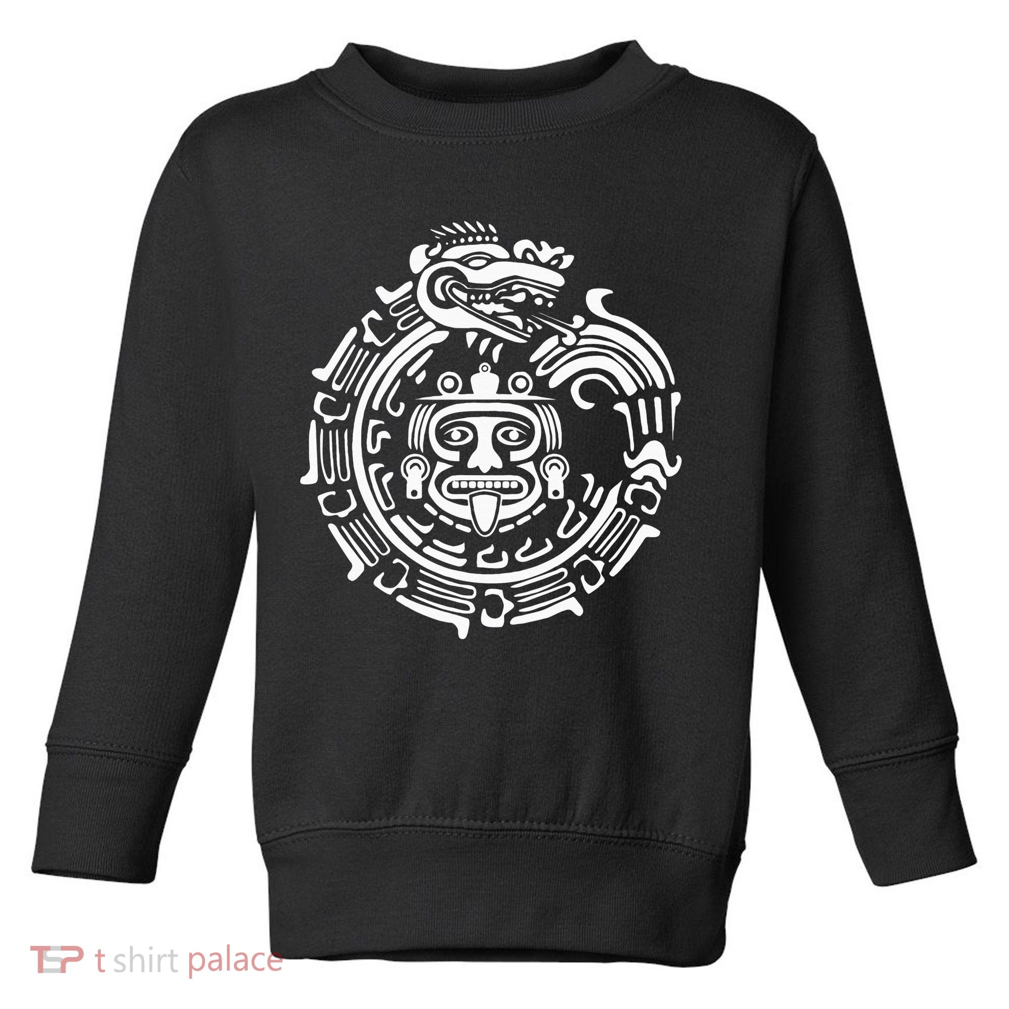 Quetzalcoatl Maya Aztec Ancient Symbol Toddler Sweatshirt