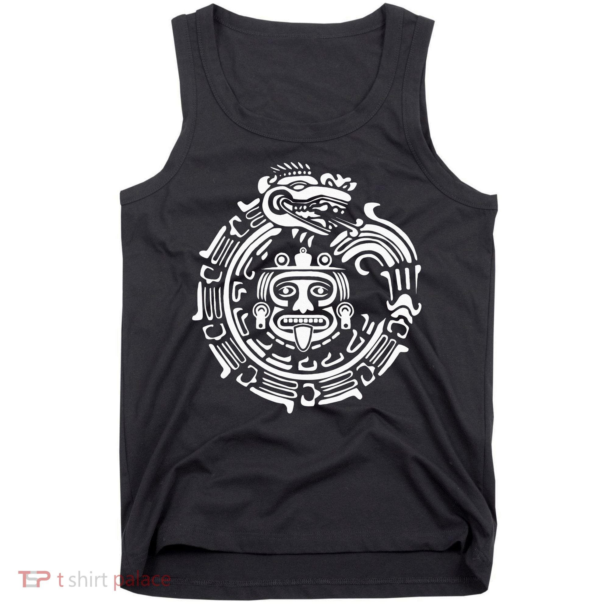 Quetzalcoatl Maya Aztec Ancient Symbol Tank Top