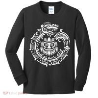 Quetzalcoatl Maya Aztec Ancient Symbol Kids Long Sleeve Shirt thumb 0