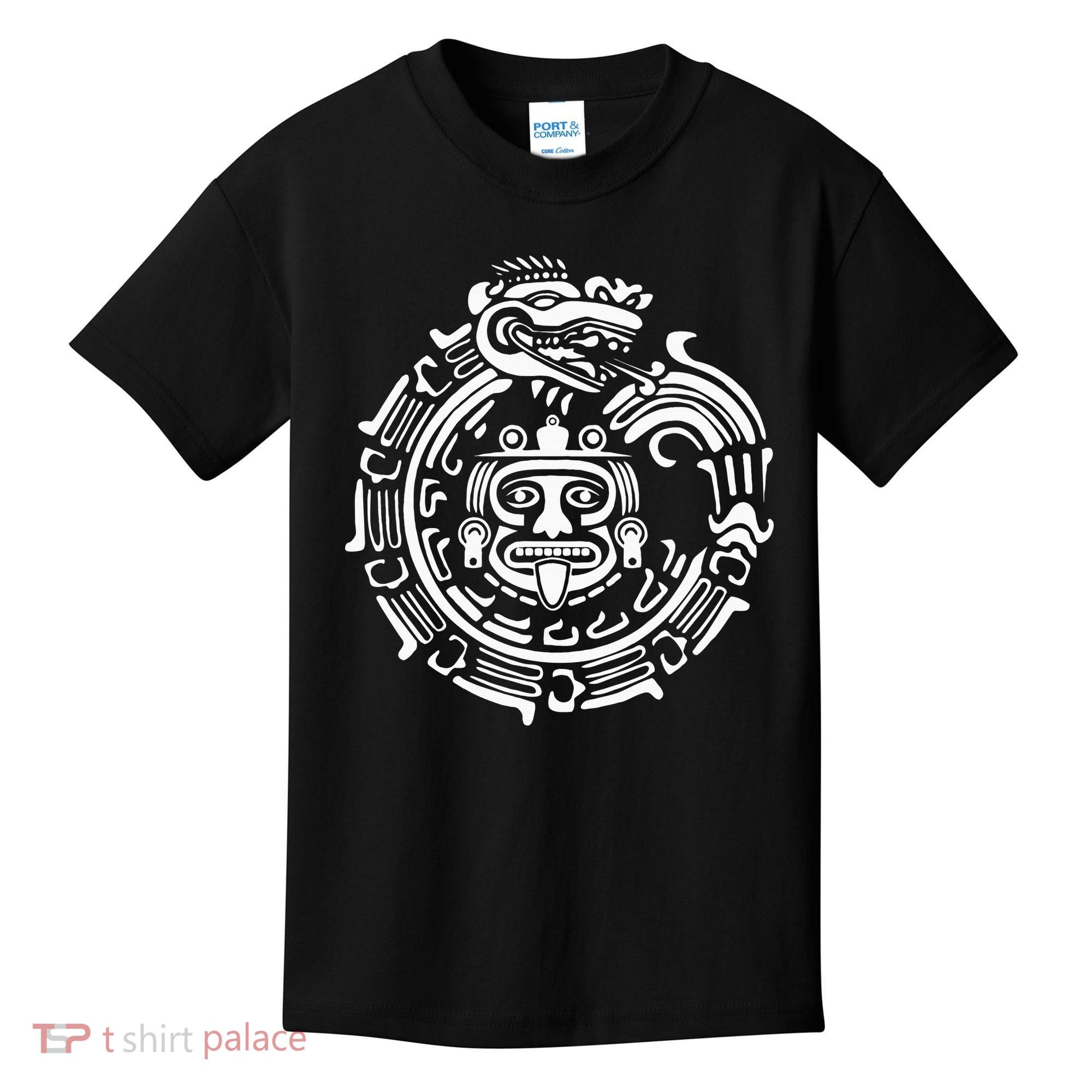 Quetzalcoatl Maya Aztec Ancient Symbol Kids T-Shirt