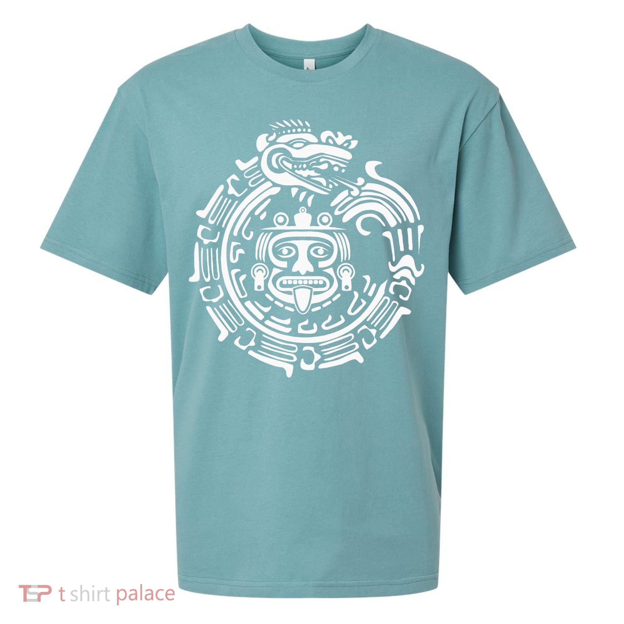 Quetzalcoatl Maya Aztec Ancient Symbol Sueded Cloud Jersey T-Shirt
