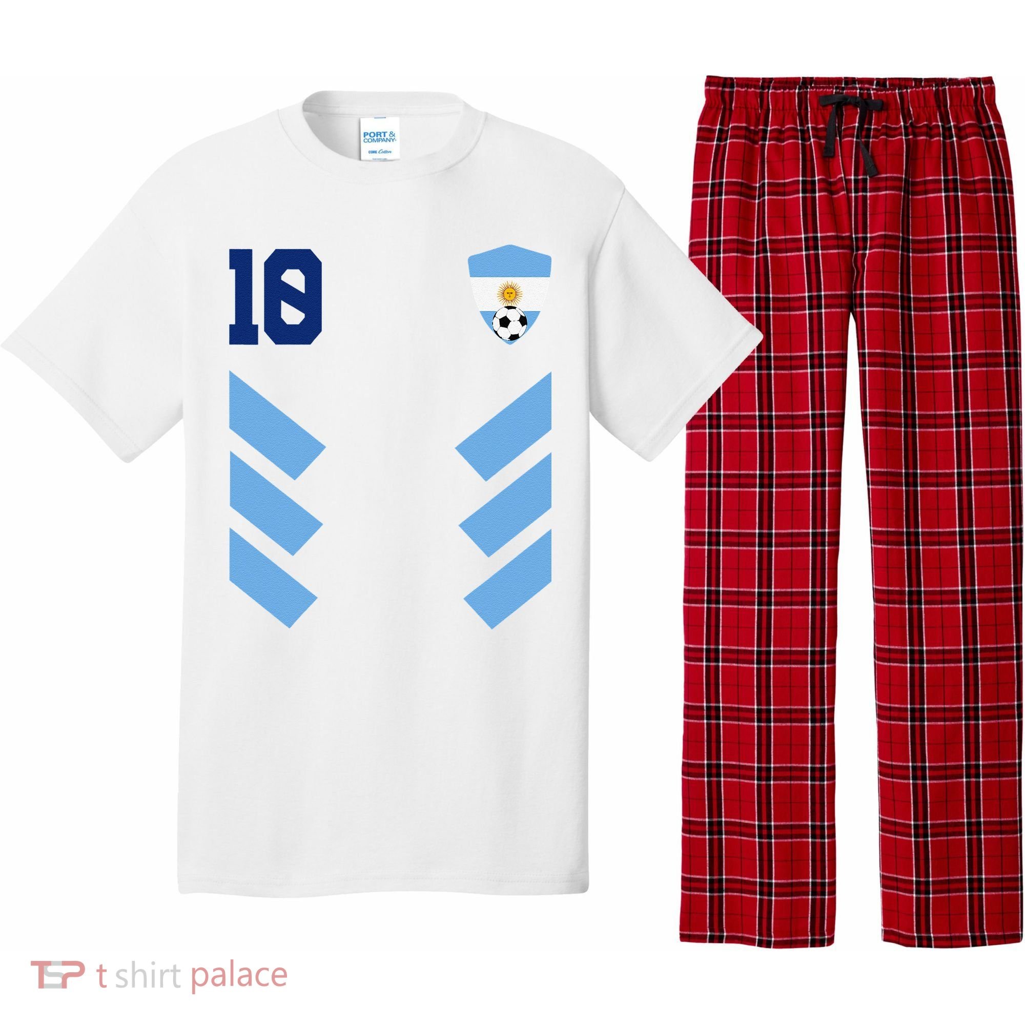 Que Mira´Bobo Argentina 10 Pajama Set