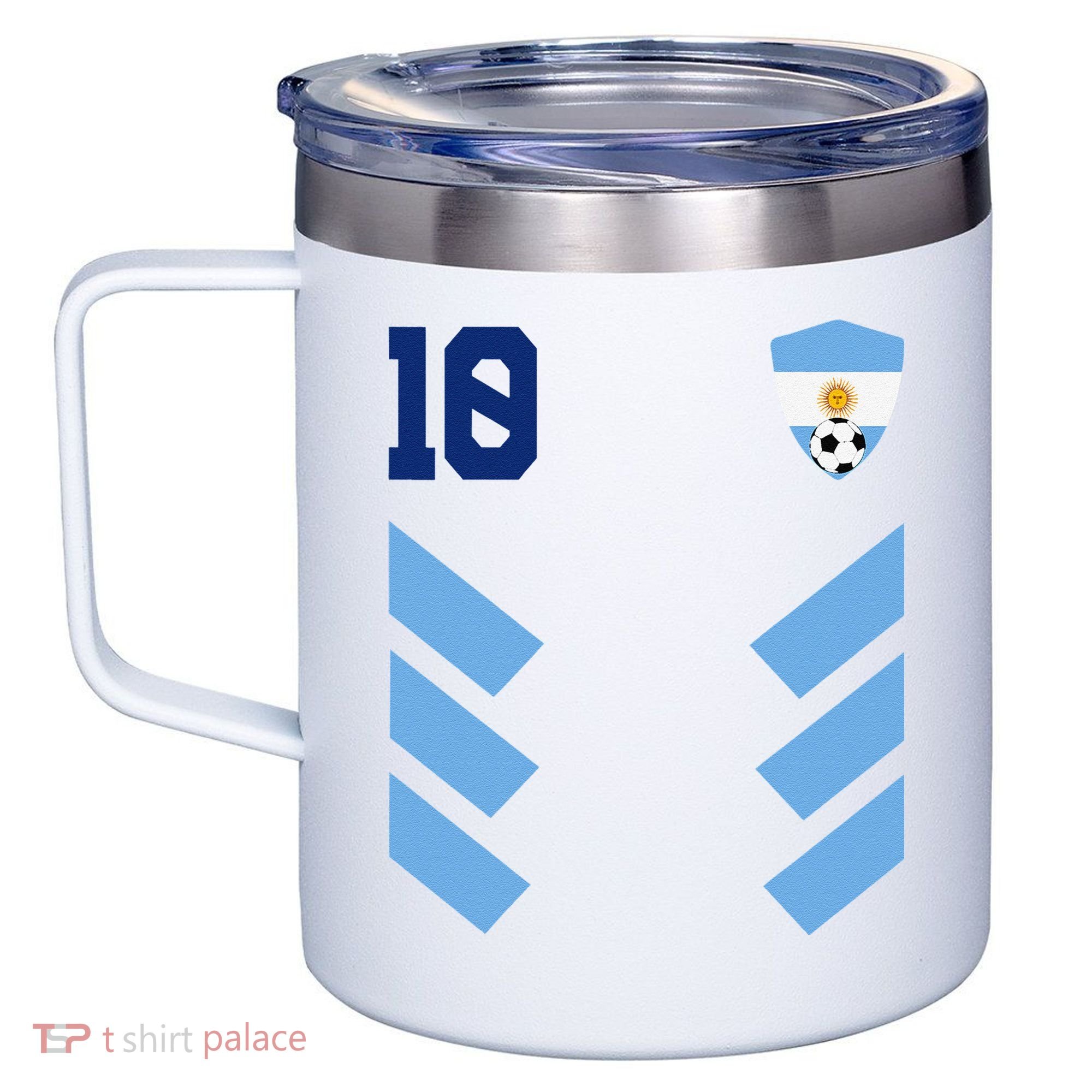 Que Mira´Bobo Argentina 10 12oz Stainless Steel Coffee Mug