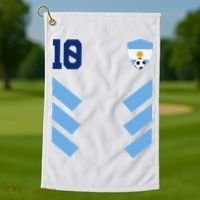 Que Mira´Bobo Argentina 10 Golf Towel thumb 1