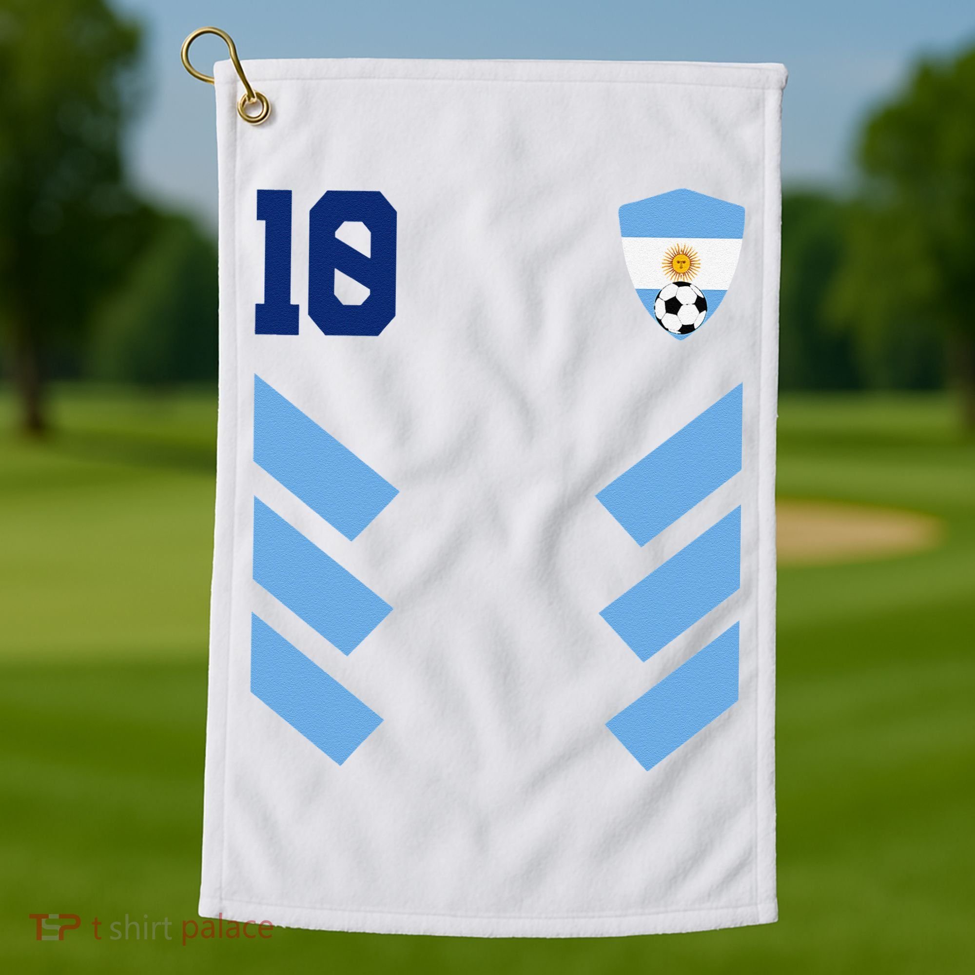 Que Mira´Bobo Argentina 10 Golf Towel
