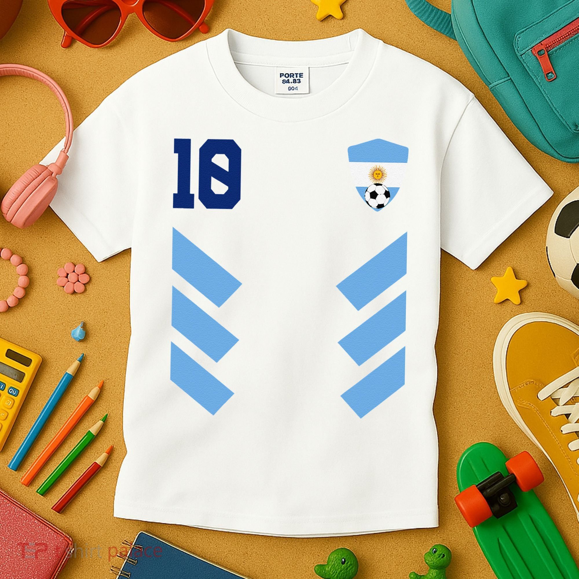 Que Mira´Bobo Argentina 10 Kids T-Shirt
